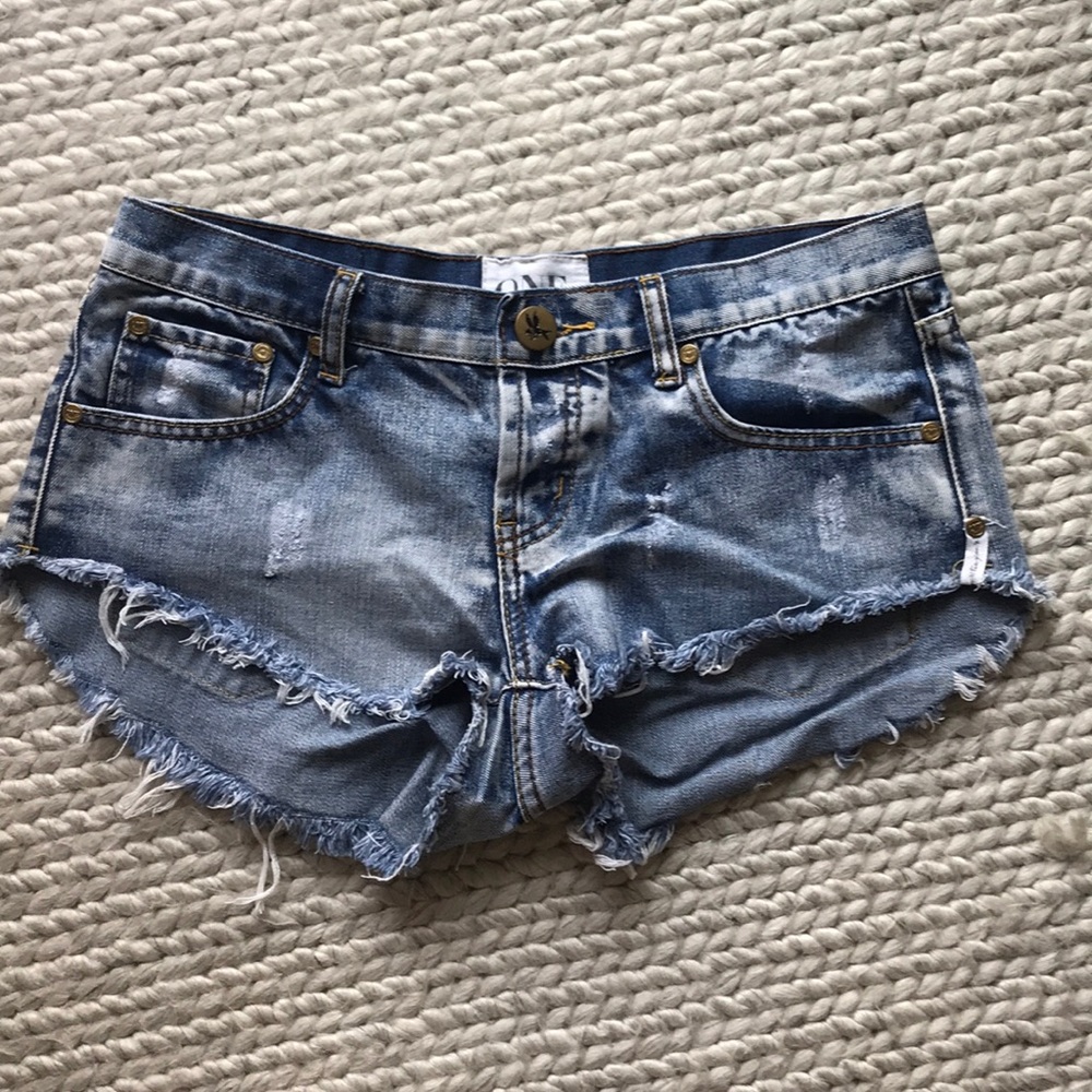 One Teaspoon Bonita’s Denim Shorts